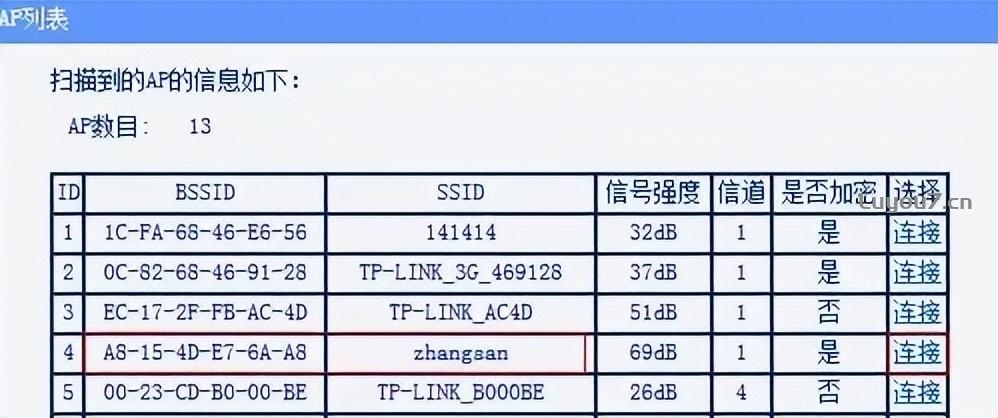 来自文章TP-LINK无线路由器作为无线中继配置连接教程的图片配图介绍